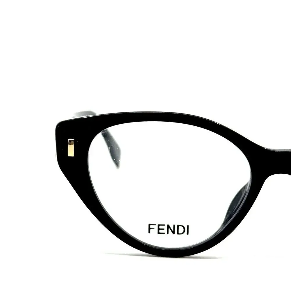 New, FENDI Eyeglasses FE50020I 001 Authentic